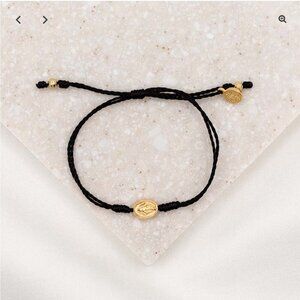 My Saint My Hero Miraculous Mary Bracelet - Black and Gold - NWT